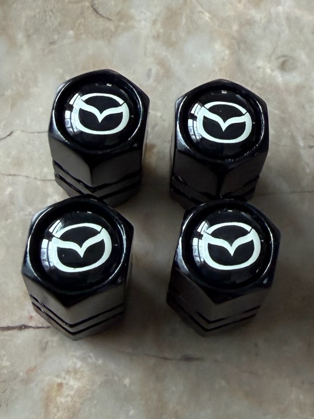 mazda Logo Valve Stem Covers